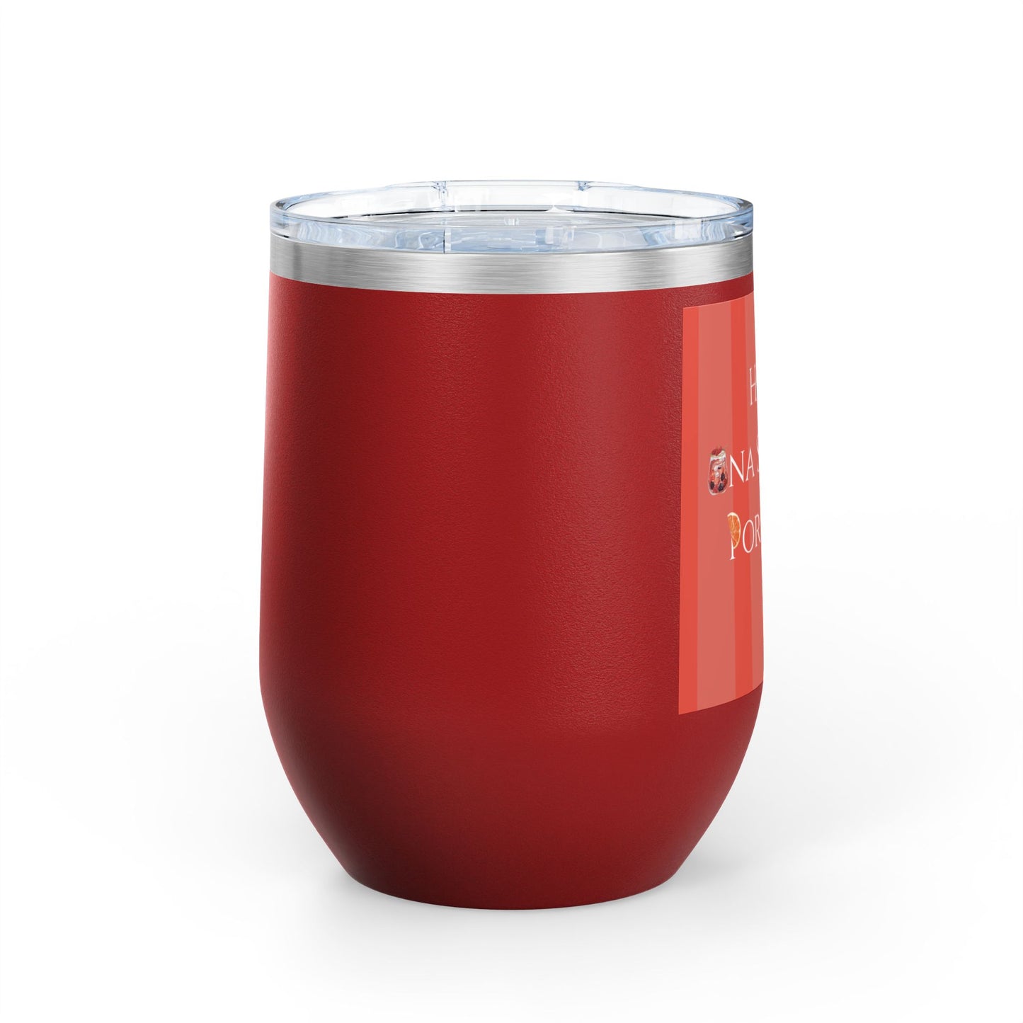 Spain Sangría Wine Tumbler, 12oz | Summer Drinkware, Spain Summer Gift, Spanish Beverage Cup