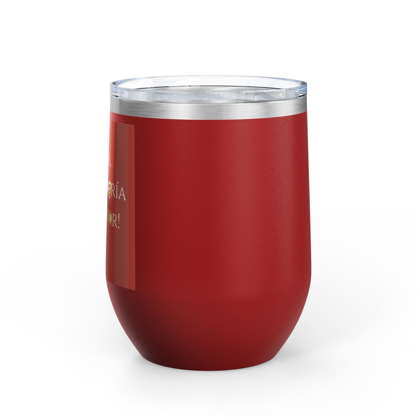 Spain Sangría Wine Tumbler, 12oz | Summer Drinkware, Spain Summer Gift, Spanish Beverage Cup