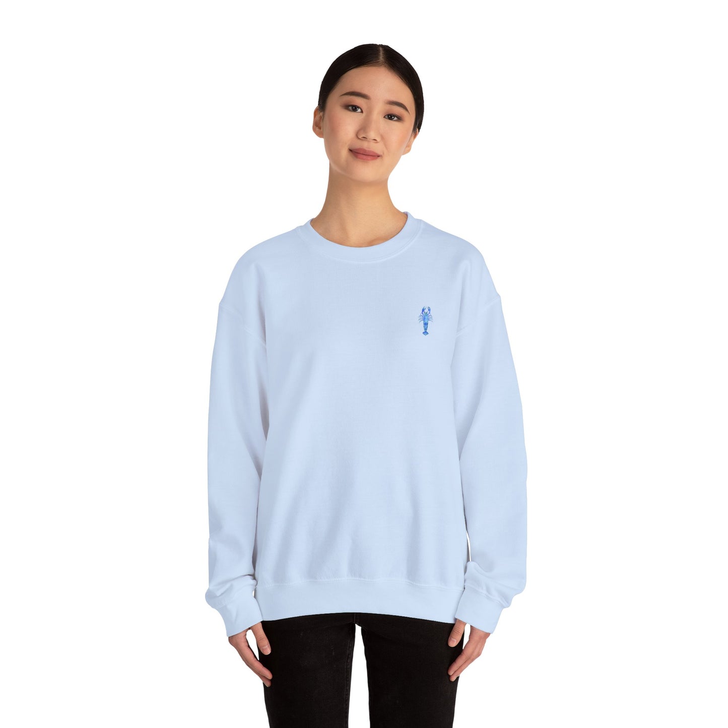 Buttered and Bougie- Crewneck Cozy Sweatshirt, Nautical Gift, Lobster Apparel, Seafood Lover