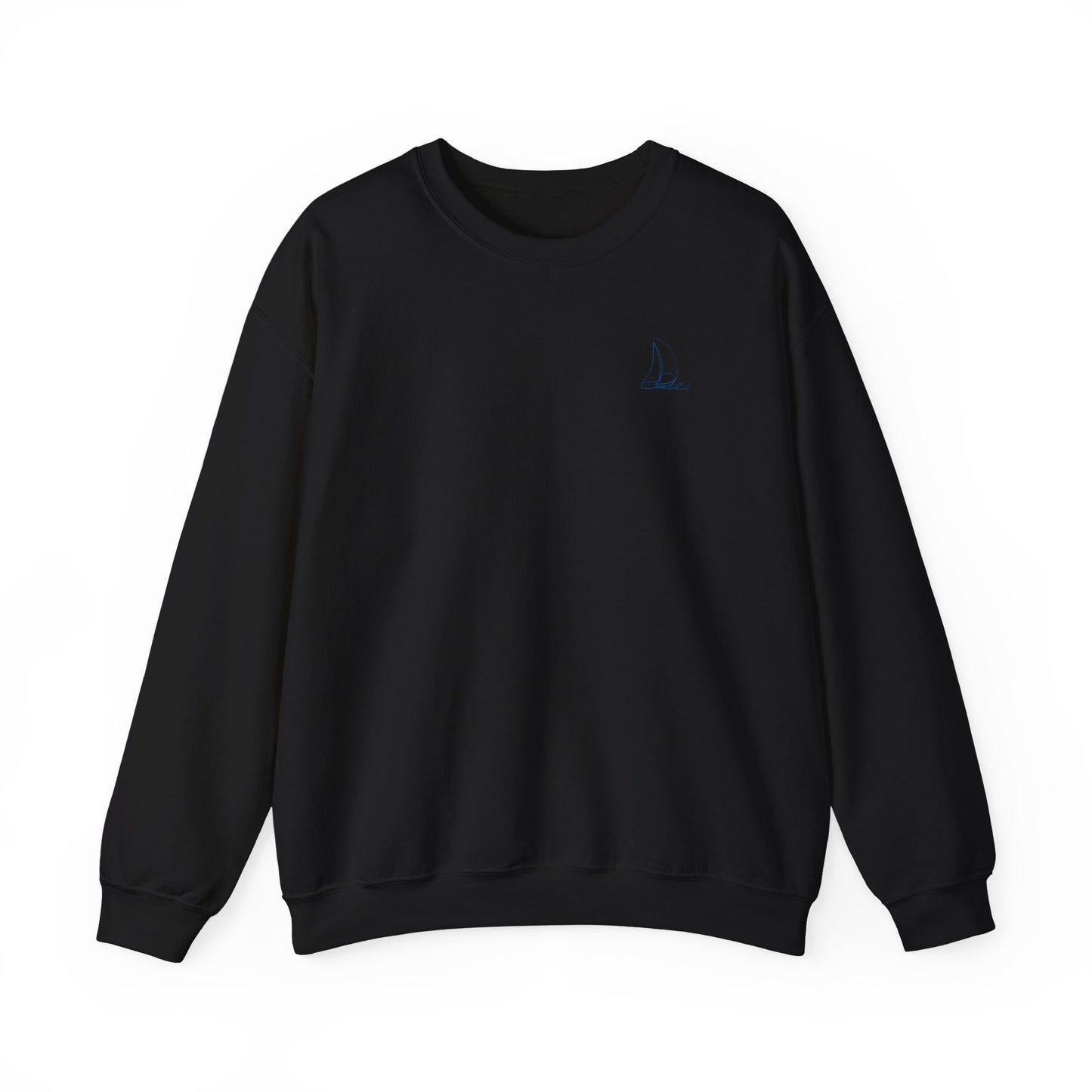 High Tide, Higher Standards- Crewneck Cozy Sweatshirt, Nautical Gift, Sailing Apparel, Boat Lover