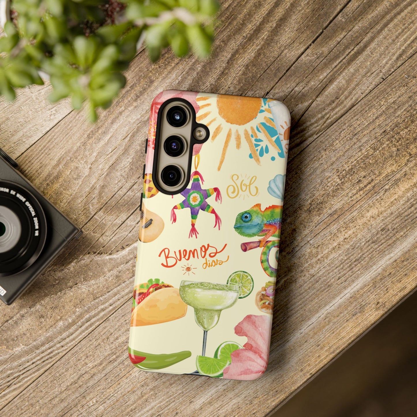Mexico Festive Colorful Phone Case, Summer Vibes, Mexican Travel, Colorful Tough Case Phone Cover