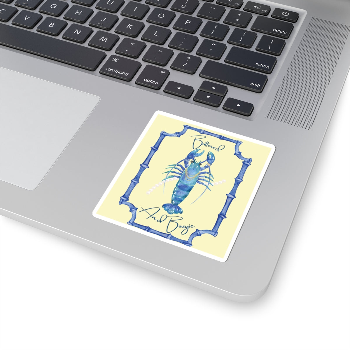 Buttered and Bougie - Kiss Cut Stickers- Whimsical New England Theme Travel, Planner Laptop Accessories, Gift for Travelers
