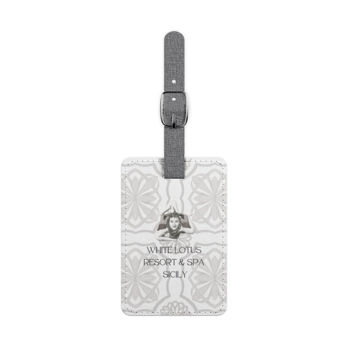 Season 2 White Lotus Sicily Luggage Tag, Travel Accessory for White Lotus Fans, Unique Travel Gift, Vacation Baggage Tag