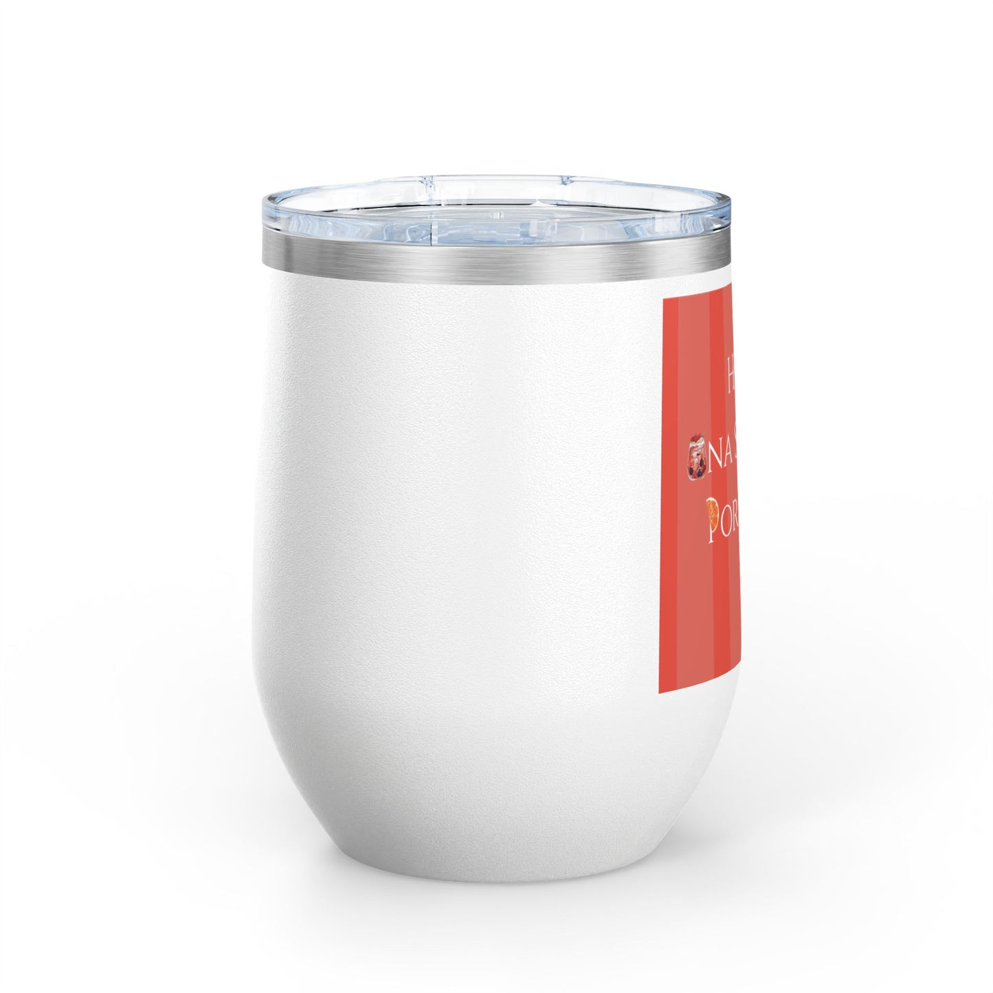 Spain Sangría Wine Tumbler, 12oz | Summer Drinkware, Spain Summer Gift, Spanish Beverage Cup