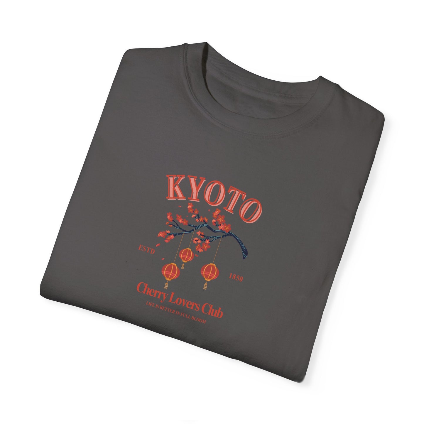 Kyoto Cherry Lovers Club- Unisex Graphic Tee, Kyoto Japan Travel, Cherry Vibes