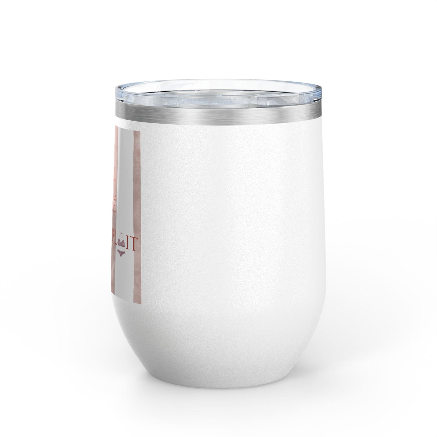 French Rosé Wine Tumbler, 12oz | Summer Drinkware, France Sun Rosé Gift, French Beverage Cup