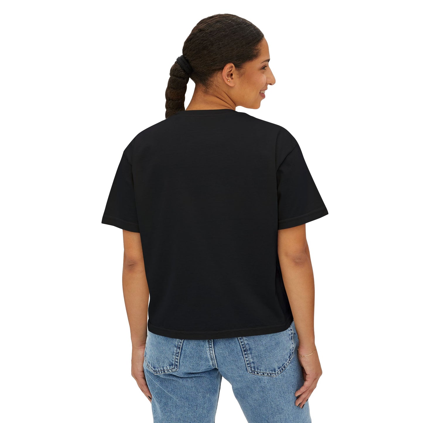 Ciao Bella Boxy Graphic Tee, Summer Italian Travel Theme- Women's Relaxed Short Sleeve Fit T-Shirt