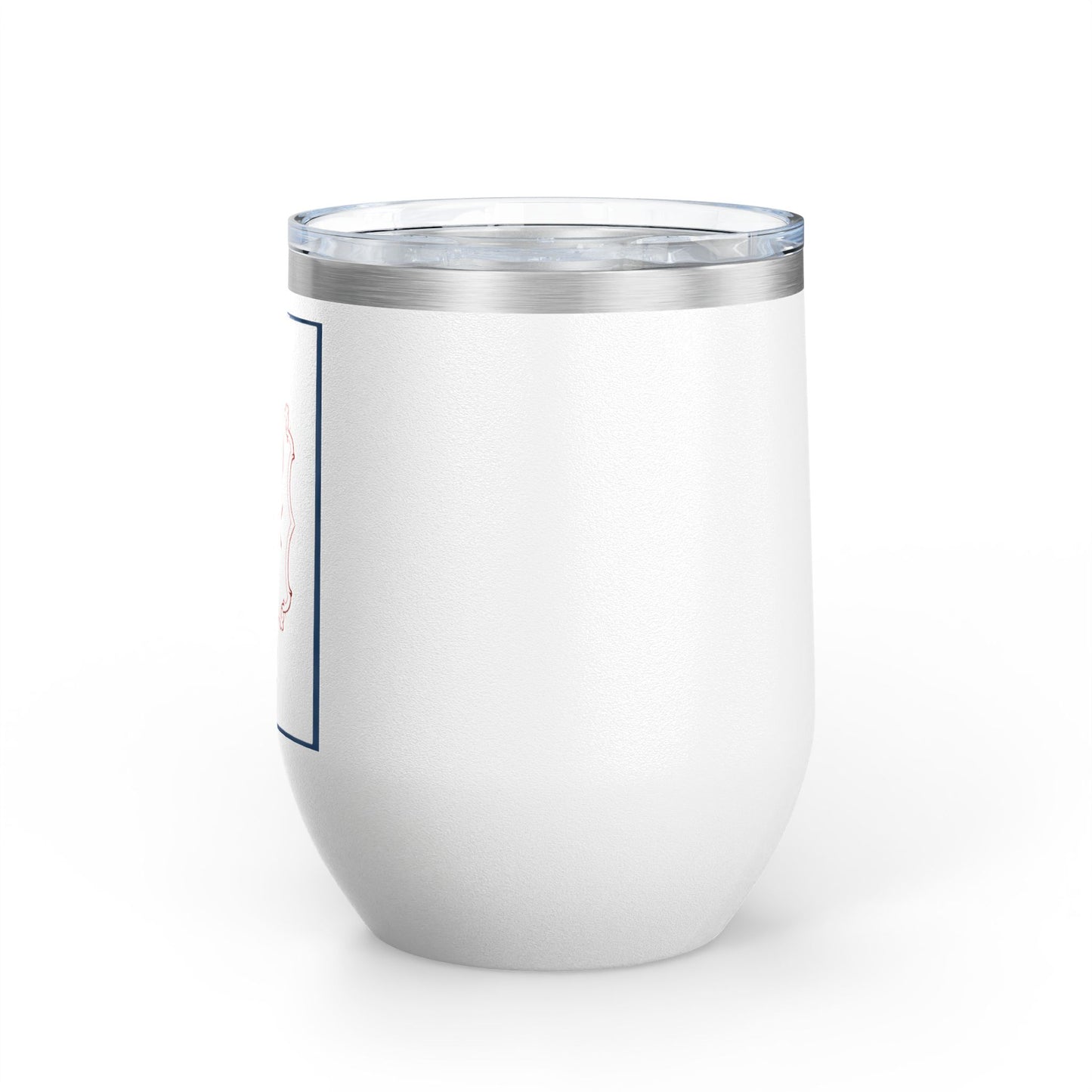 Luxe Lobstah- Wine Tumbler, 12oz | Coastal Drinkware, Nautical Gift, Summer Beverage Cup, Lobster Lover