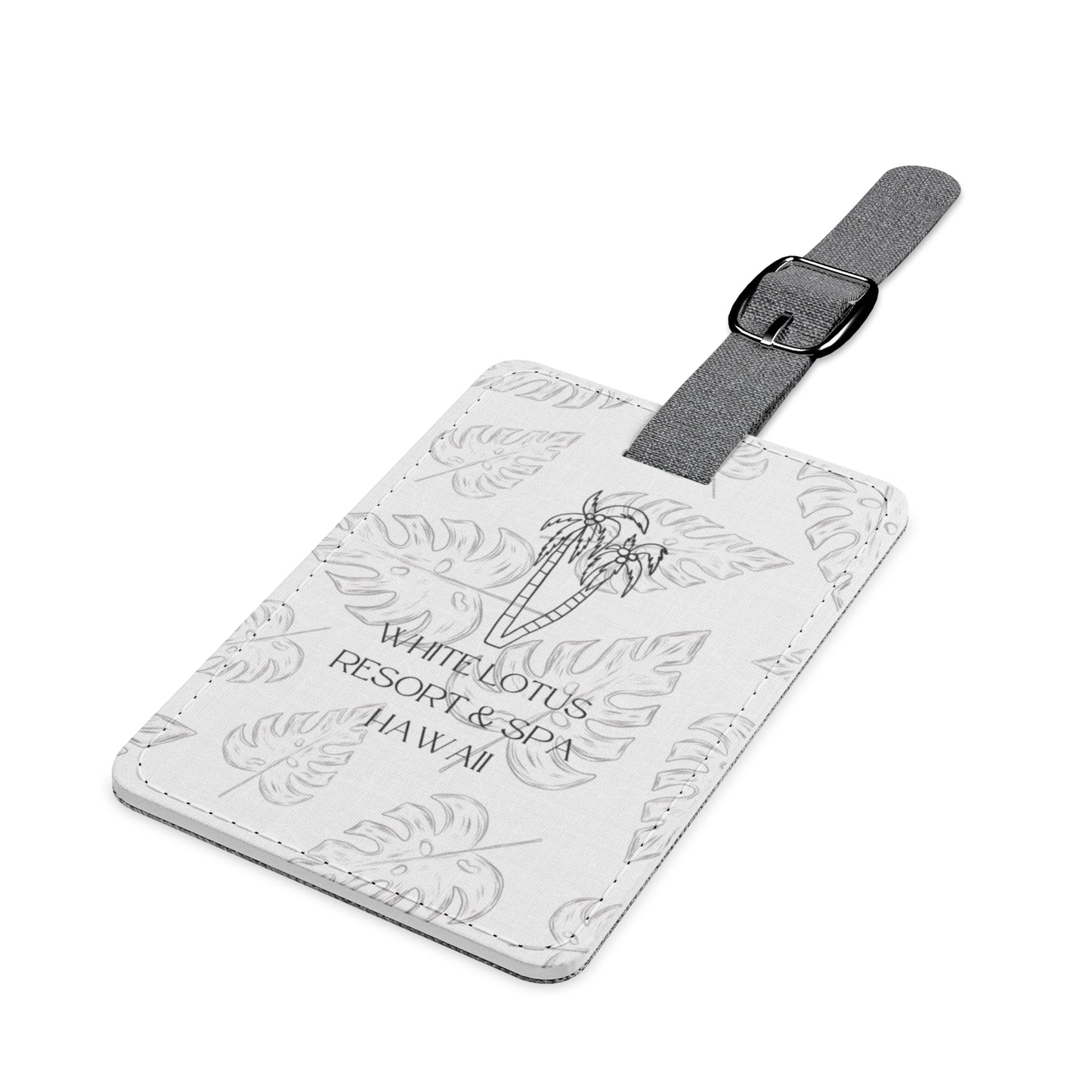 Season 1 White Lotus Hawaii Luggage Tag, Travel Accessory for White Lotus Fans, Unique Travel Gift, Vacation Baggage Tag