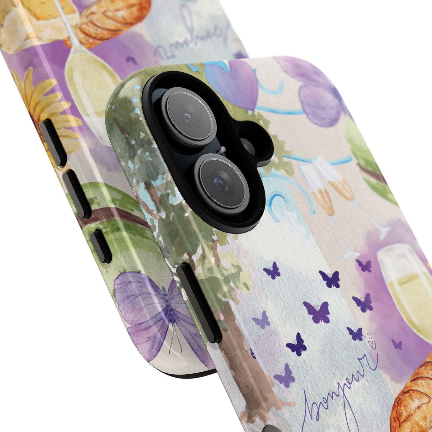 Provence France Phone Case, Summer South of France Lavender Scene, Colorful Tough Case Phone Cover
