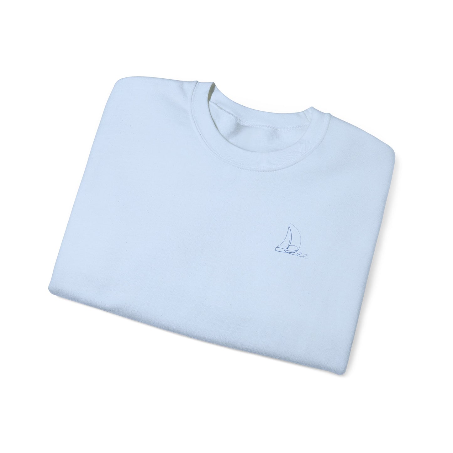High Tide, Higher Standards- Crewneck Cozy Sweatshirt, Nautical Gift, Sailing Apparel, Boat Lover