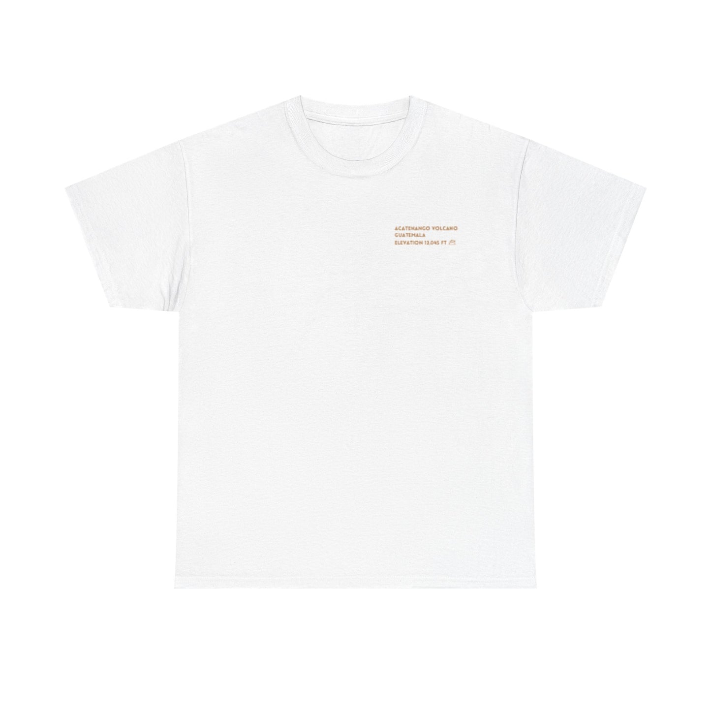 Will Hike for Lava- Acatenango Edition Perfect for Hikers, Guatemala Travel, Adventure, and Lava Lovers Cotton Tee