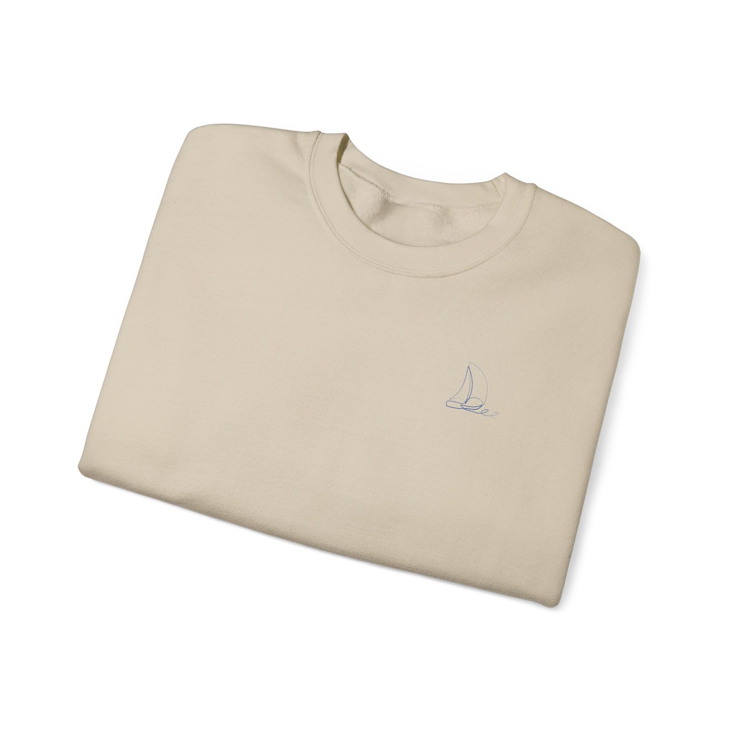 High Tide, Higher Standards- Crewneck Cozy Sweatshirt, Nautical Gift, Sailing Apparel, Boat Lover