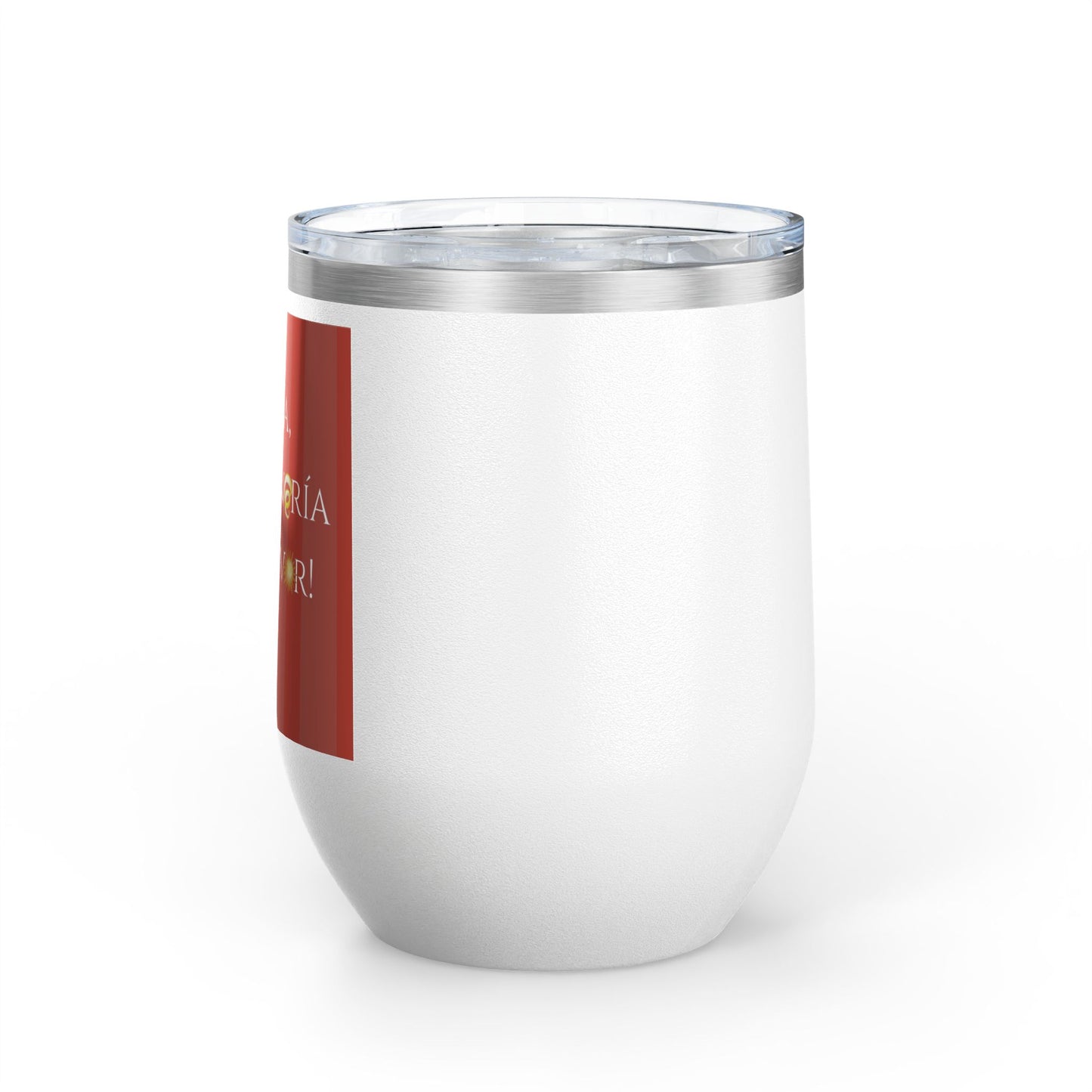 Spain Sangría Wine Tumbler, 12oz | Summer Drinkware, Spain Summer Gift, Spanish Beverage Cup