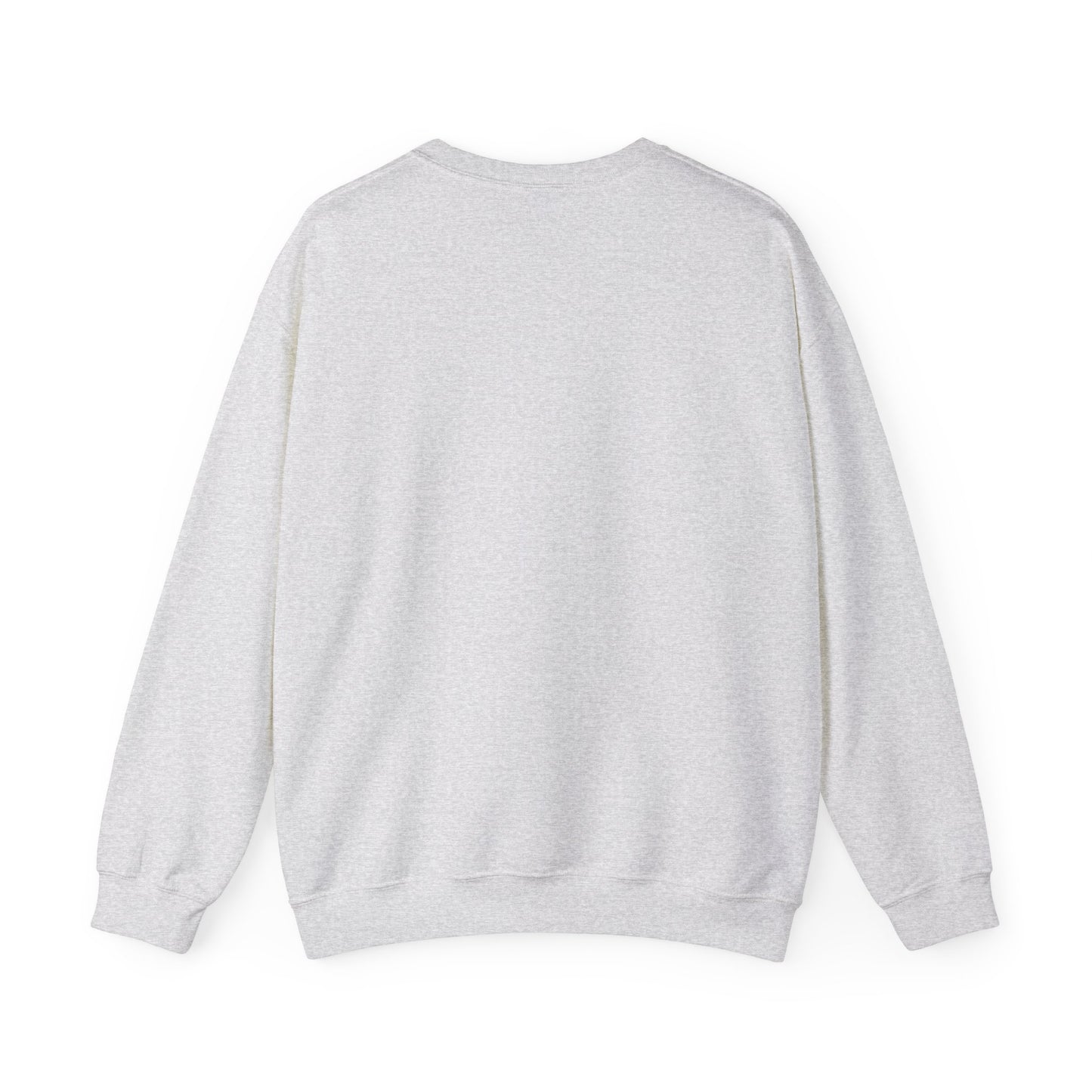Just Here For the Leaves- Fall Leaf Foliage-Inspired Striped Graphic Crewneck Sweatshirt With Autumn Color Vibes