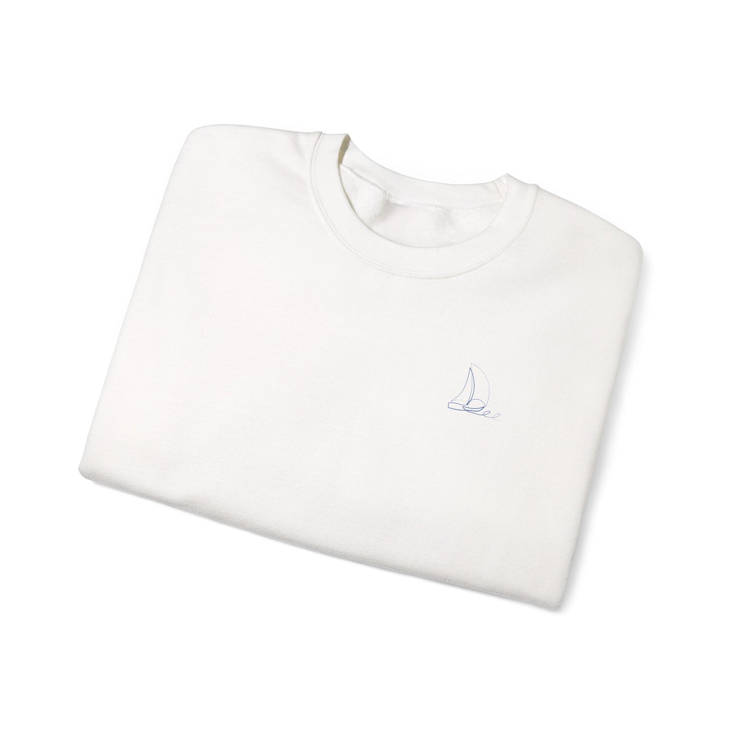 High Tide, Higher Standards- Crewneck Cozy Sweatshirt, Nautical Gift, Sailing Apparel, Boat Lover