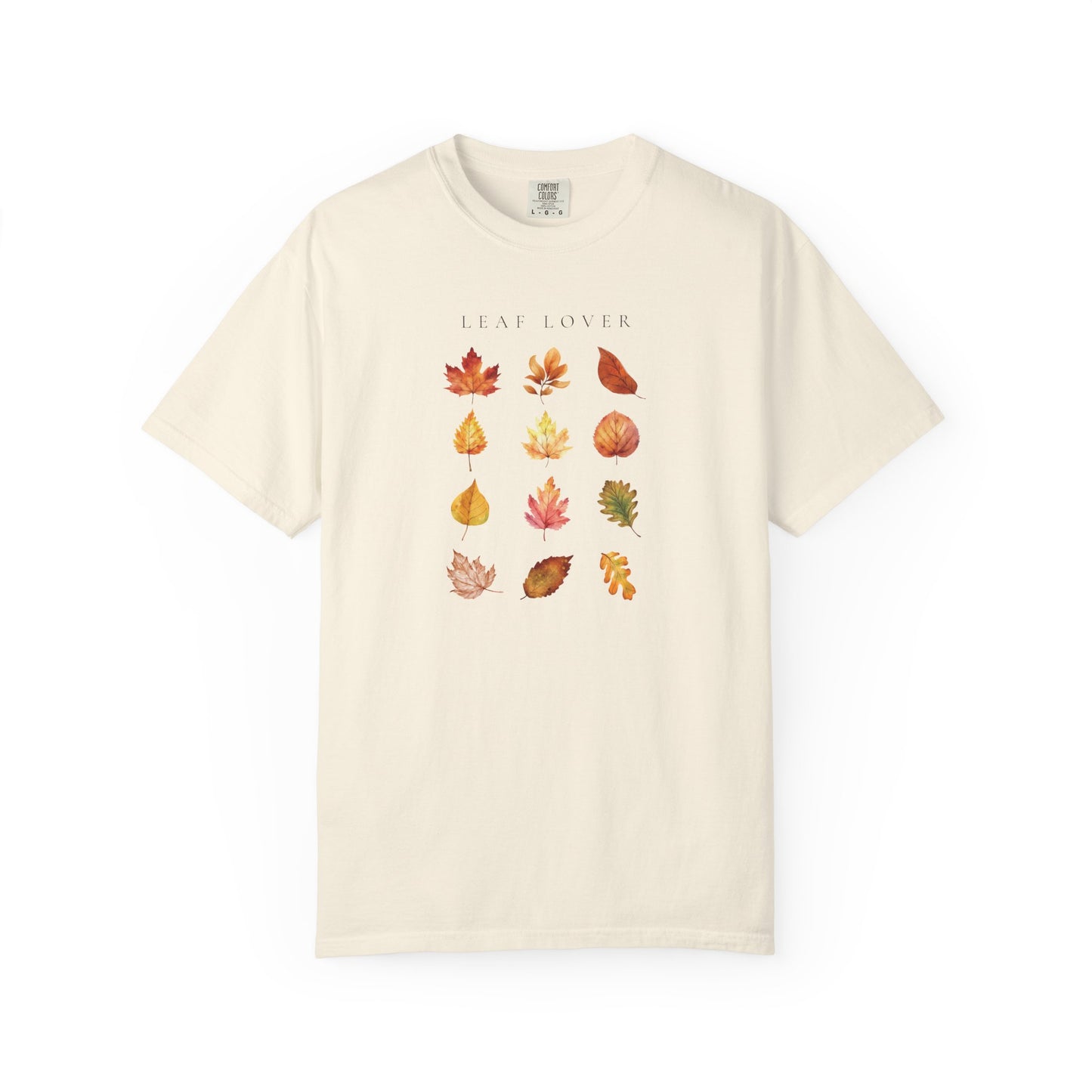 Leaf Lover-Fall & Autumn Foliage-Inspired Leaf Peeping-Vibes Theme Fall T-Shirt, Graphic Tee