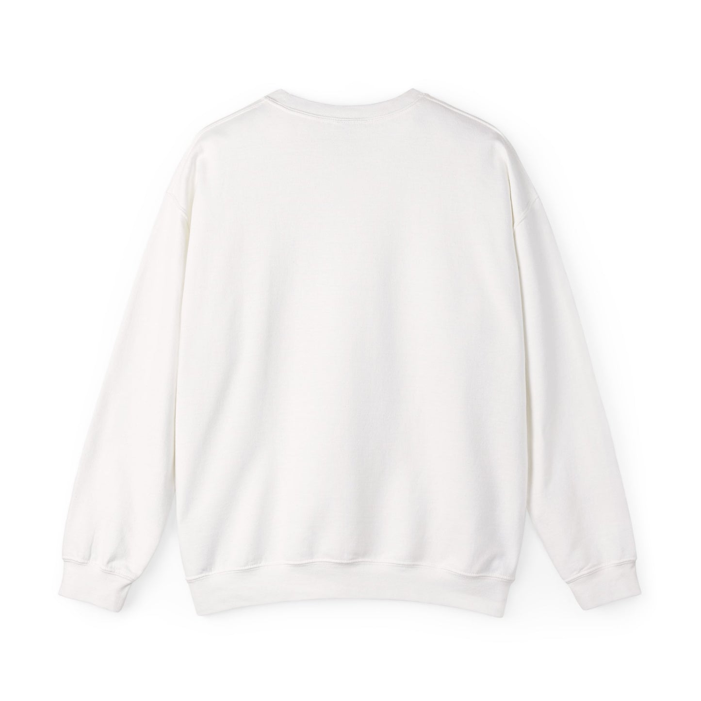 Just Here For the Leaves- Fall Leaf Foliage-Inspired Striped Graphic Crewneck Sweatshirt With Autumn Color Vibes