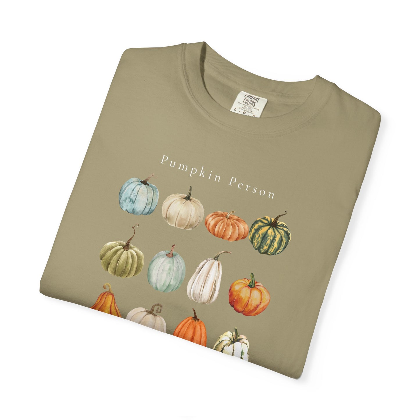 Pumpkin Person-Fall & Autumn-Inspired Pumpkin-Vibes Theme Fall T-Shirt, Graphic Tee