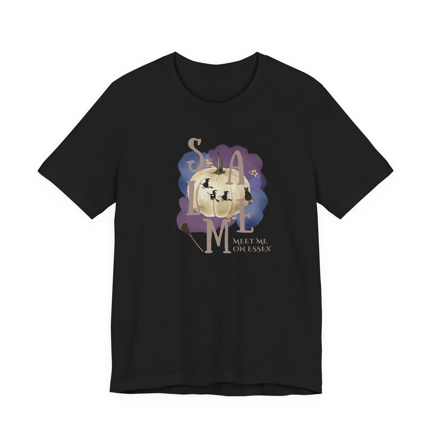 Salem Mass Witch Inspired Tee for Travel, Halloween, Autumn