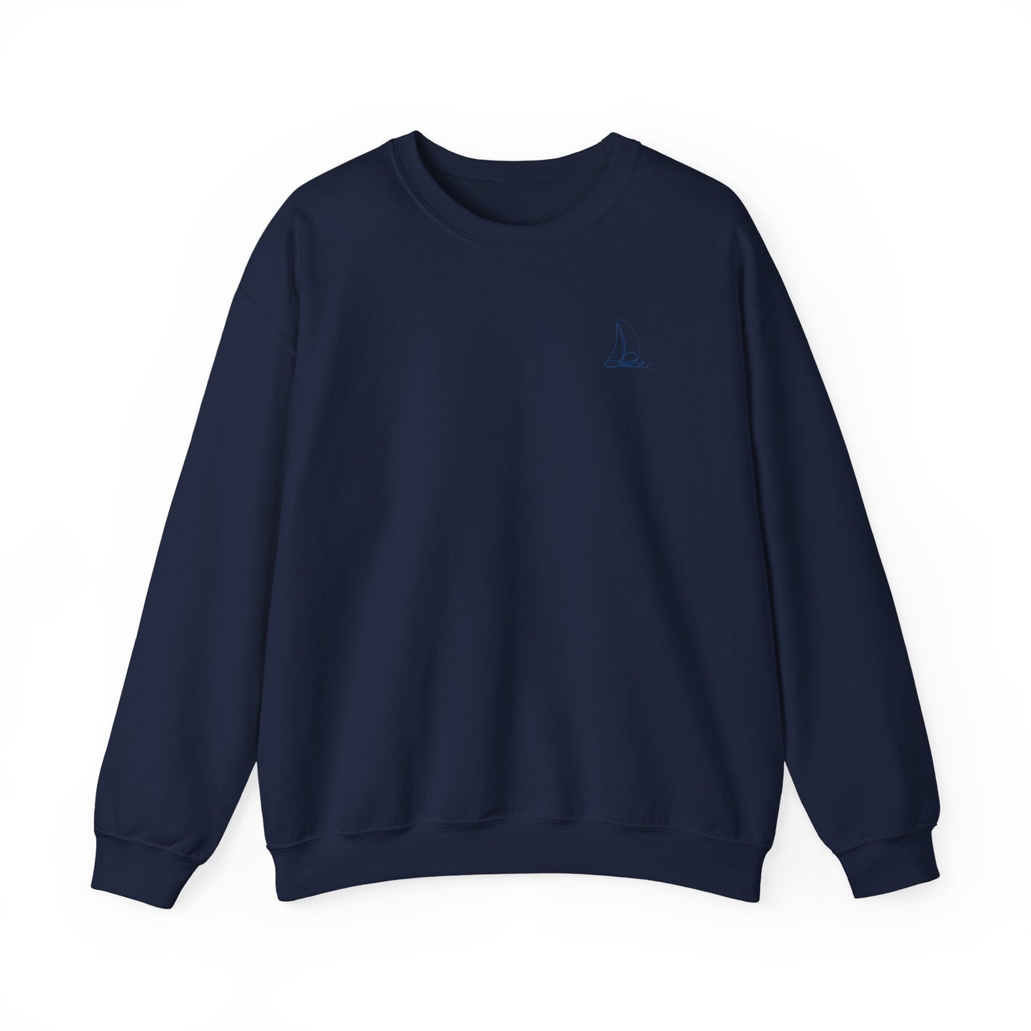High Tide, Higher Standards- Crewneck Cozy Sweatshirt, Nautical Gift, Sailing Apparel, Boat Lover