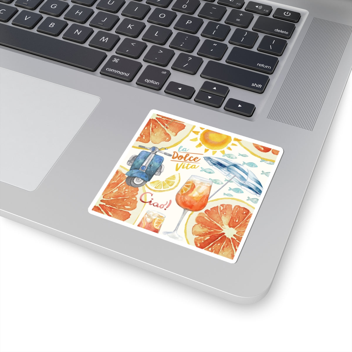 Euro Summer Inspired- Kiss Cut Stickers- Amalfi Italian Theme Travel, Planner Laptop Accessories, Gift for Travelers