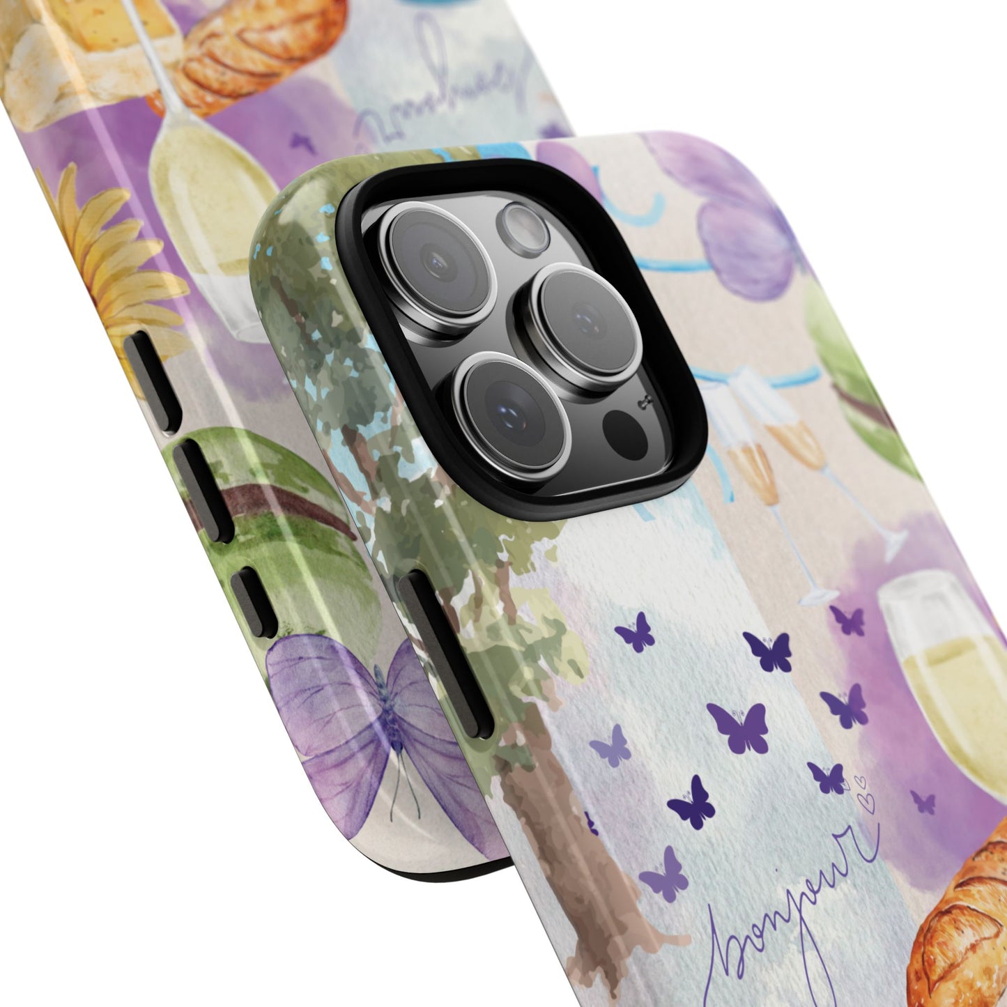 Provence France Phone Case, Summer South of France Lavender Scene, Colorful Tough Case Phone Cover
