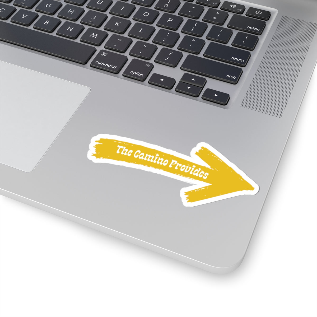 The Camino Provides Arrow Sticker- Camino de Santiago- Travel. Accessories, Gift for Travelers Pilgrims