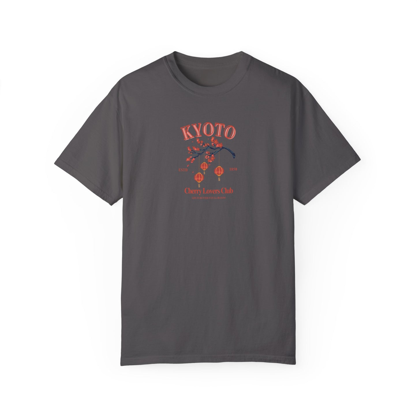 Kyoto Cherry Lovers Club- Unisex Graphic Tee, Kyoto Japan Travel, Cherry Vibes