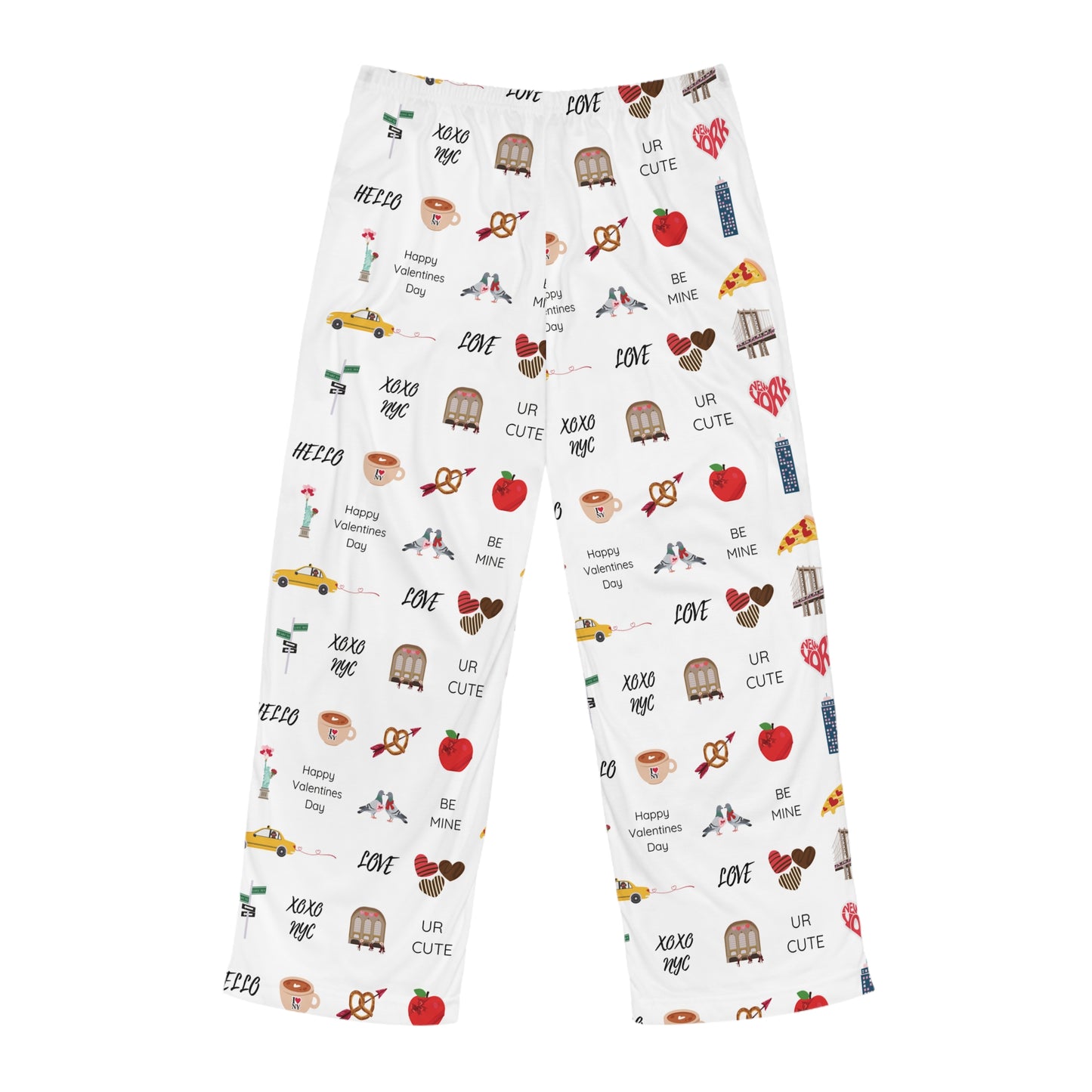 Men's New York City Valentines Day Inspired Pajama Pants