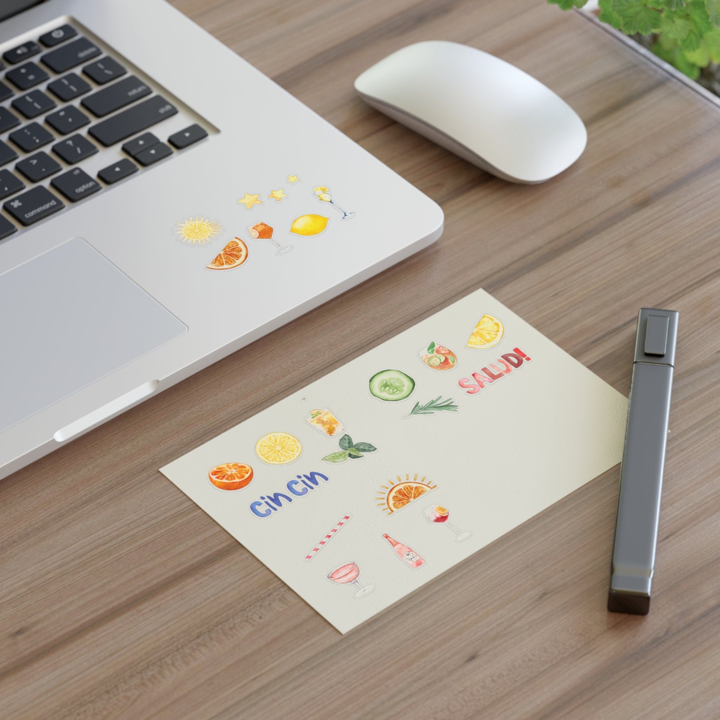 Apertivo Escape- Sticker Sheet Euro Summer Drink Designs