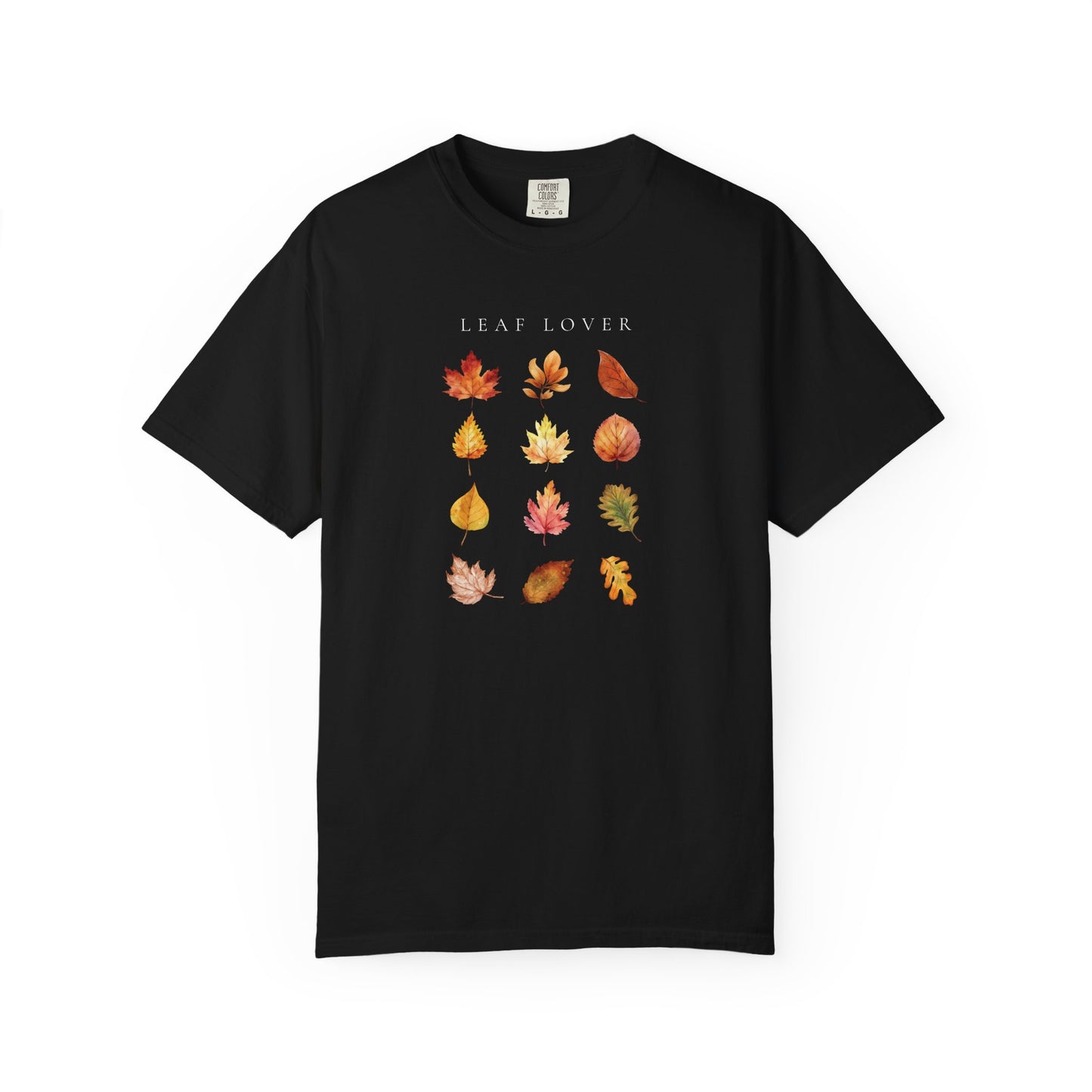 Leaf Lover-Fall & Autumn Foliage-Inspired Leaf Peeping-Vibes Theme Fall T-Shirt, Graphic Tee
