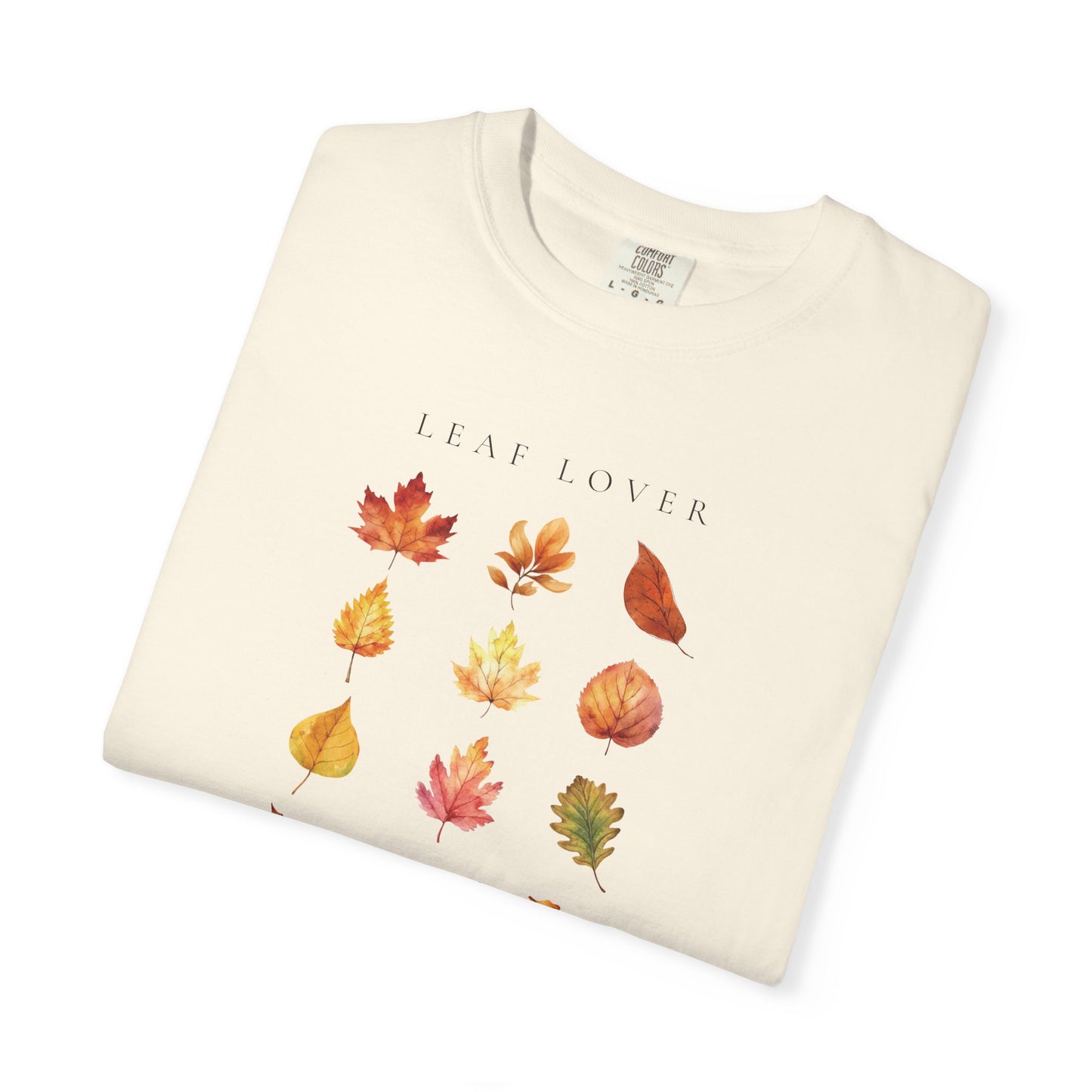 Leaf Lover-Fall & Autumn Foliage-Inspired Leaf Peeping-Vibes Theme Fall T-Shirt, Graphic Tee