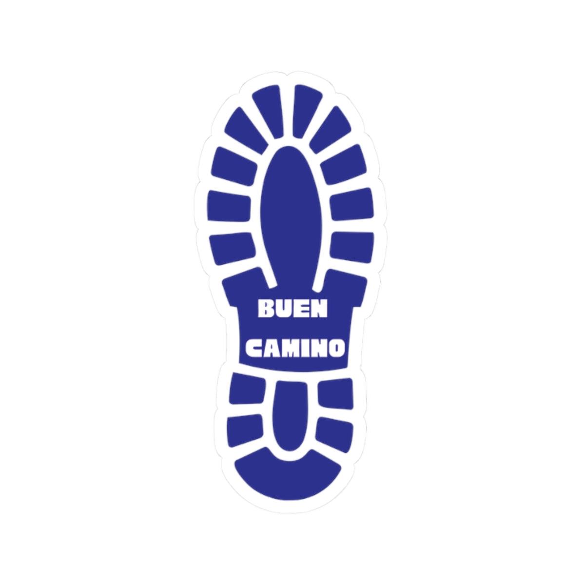 Buen Camino Sticker Footprint - Camino de Santiago- Travel. Accessories, Gift for Travelers Pilgrims