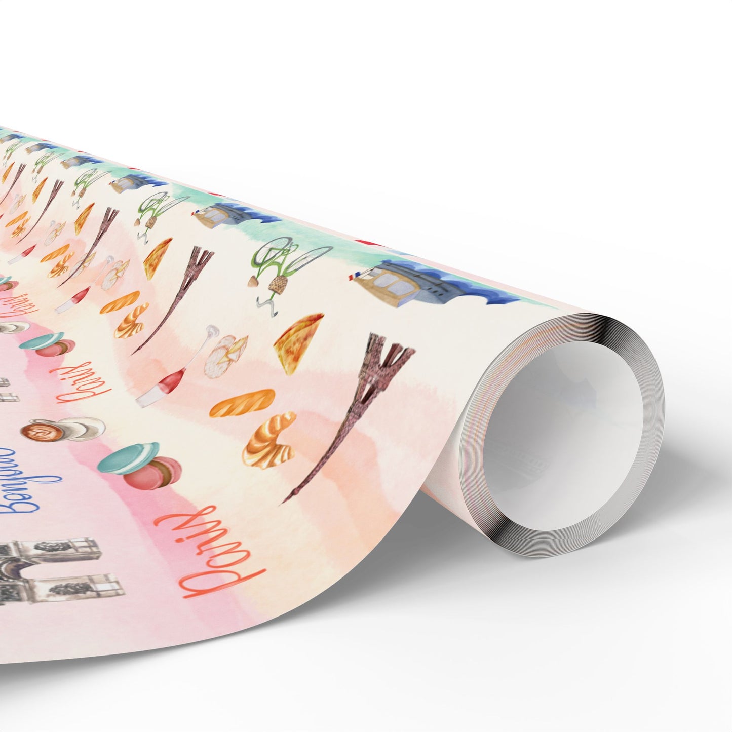 Paris France Wrapping Paper Gift Wrap