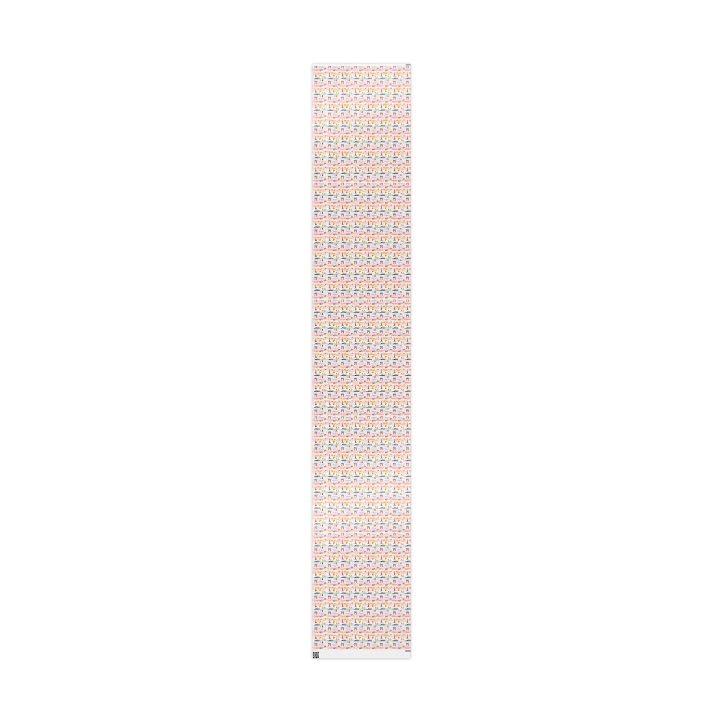 Paris France Wrapping Paper Gift Wrap