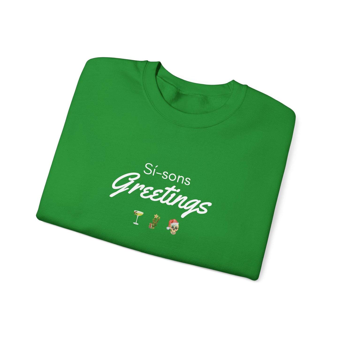 Sí-sons Greetings-Mexico Inspired Holiday Sweatshirt