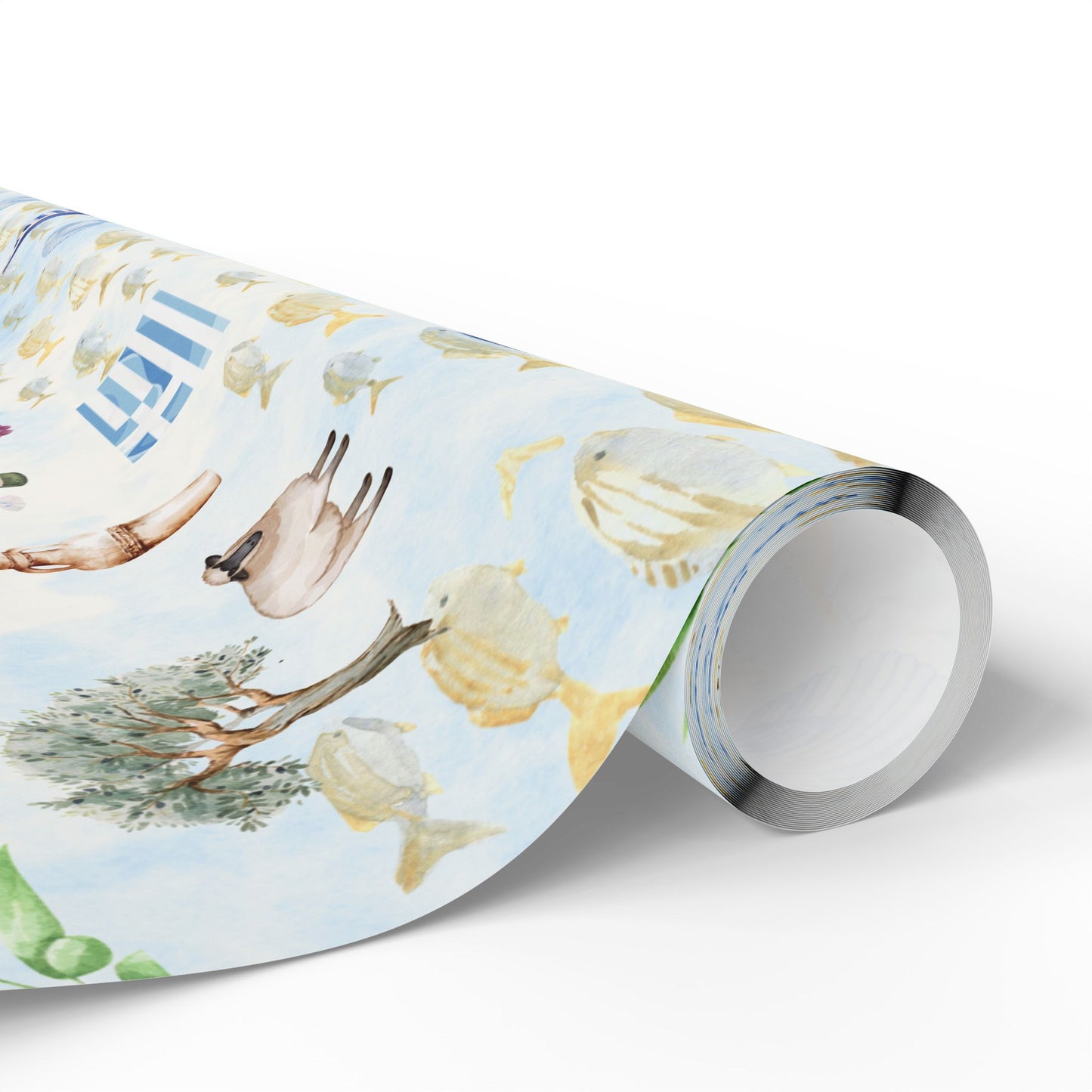 Greek Summer Wrapping Paper Gift Wrap