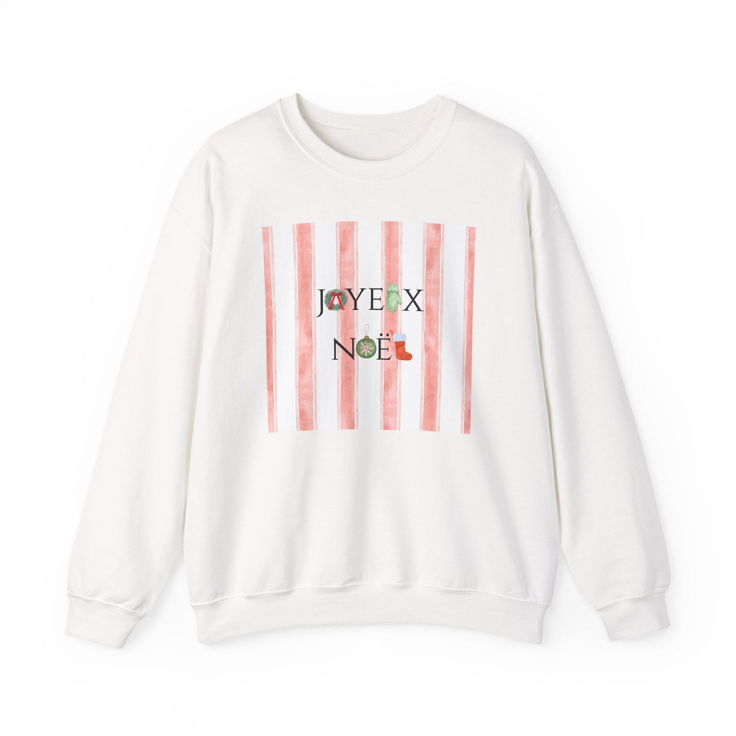 Joyeux Noel French-Inspired Christmas Crewneck