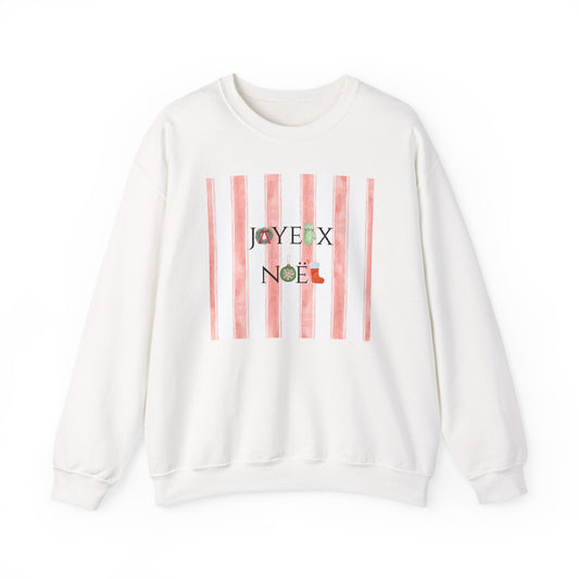 Joyeux Noel French-Inspired Christmas Crewneck