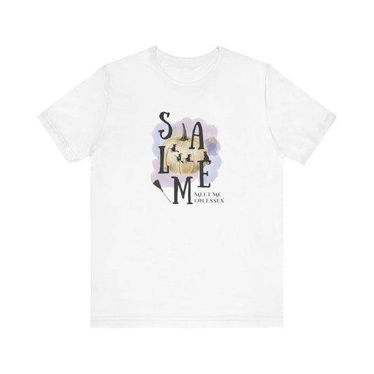 Salem Mass Witch Inspired Tee for Travel, Halloween, Autumn
