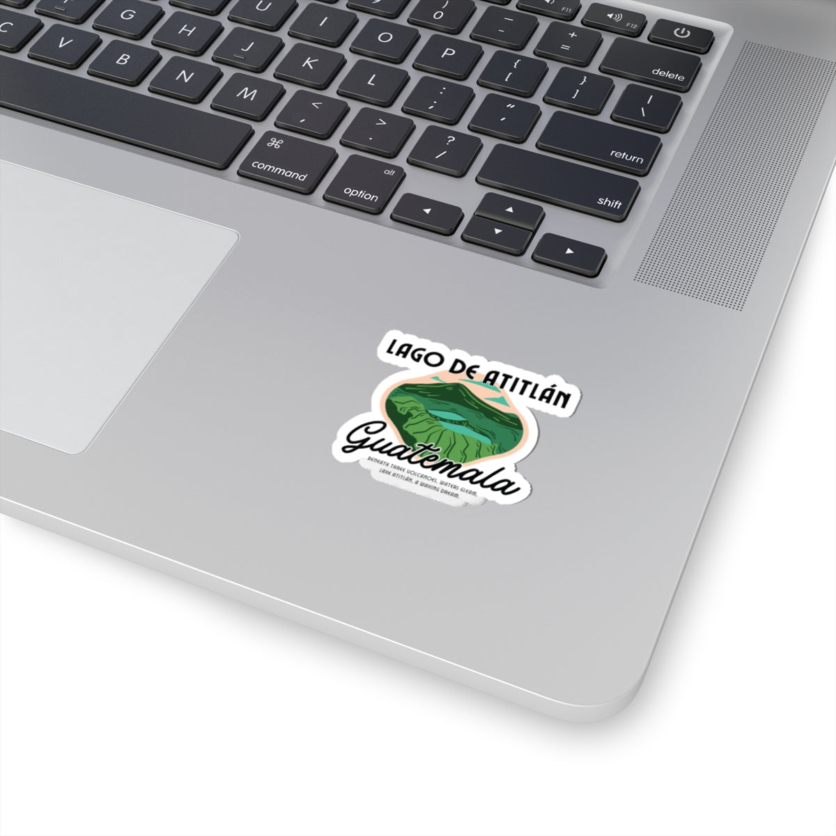 Lago de Atitlán, Guatemala- Kiss Cut Stickers- Fun Travel, Guatemala and Lake Decor, Planner Accessories, Gift for Travelers