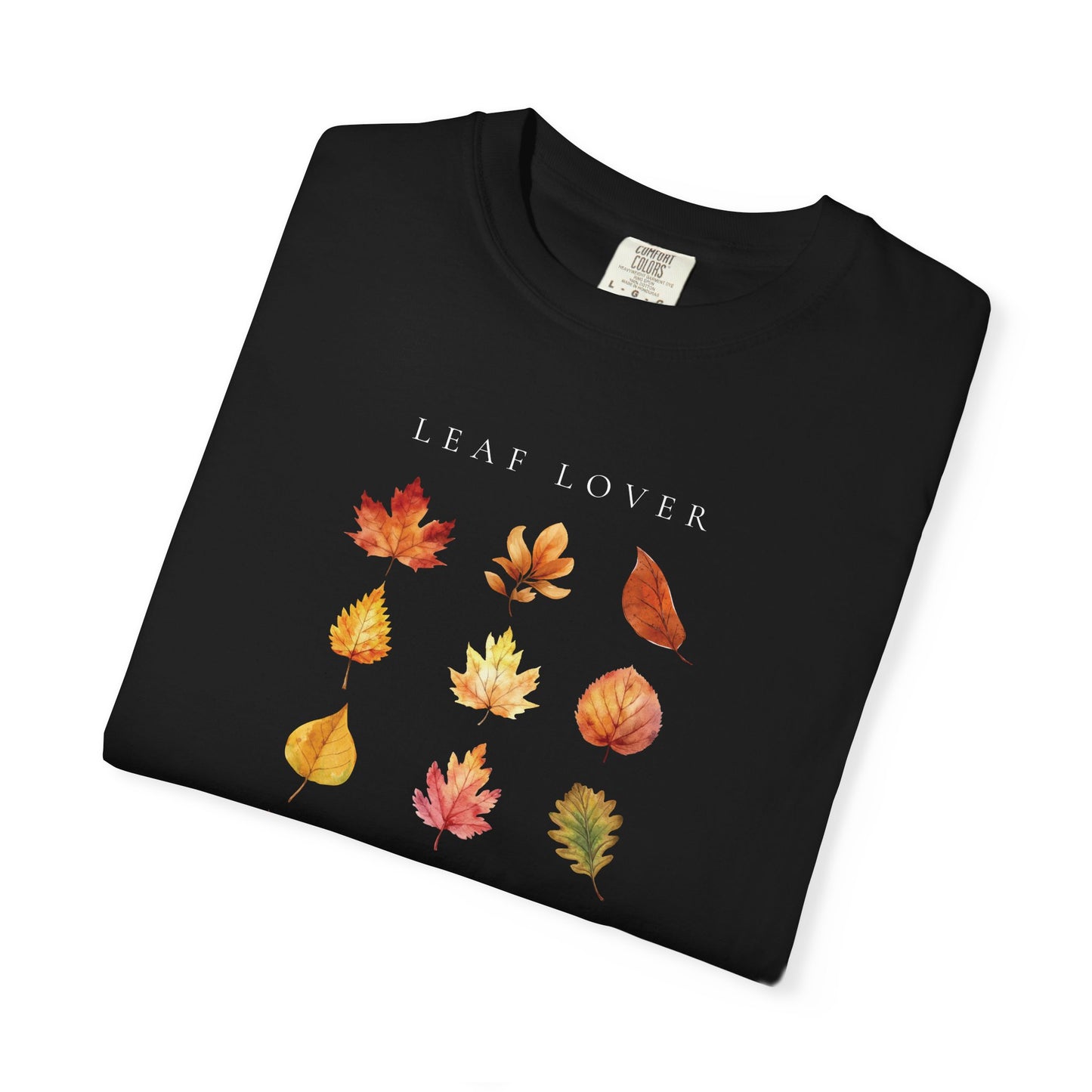 Leaf Lover-Fall & Autumn Foliage-Inspired Leaf Peeping-Vibes Theme Fall T-Shirt, Graphic Tee