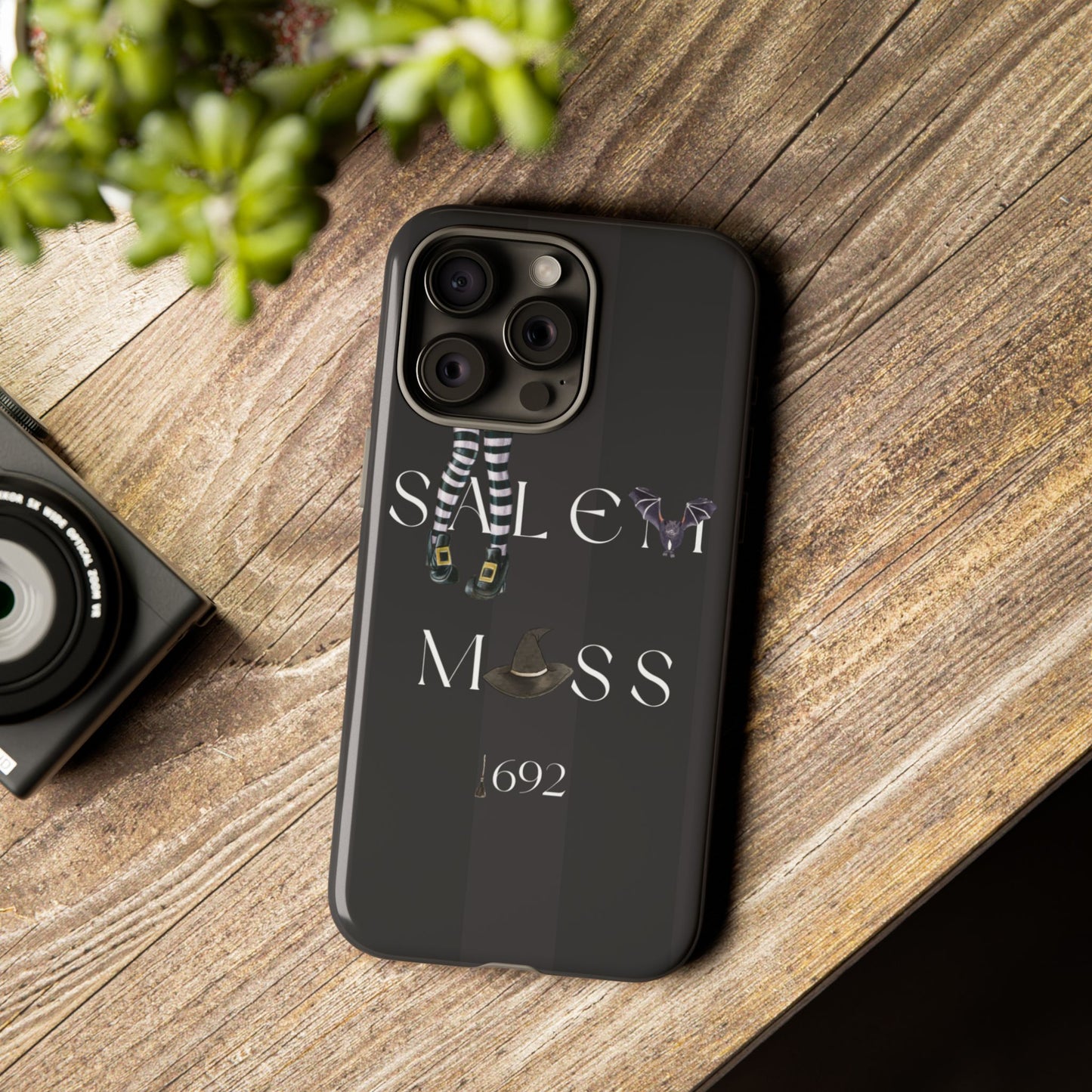 Salem Mass 1692- Phone Case, Autumn Vibes, October Witch Vibes, Tough Case Phone Cover
