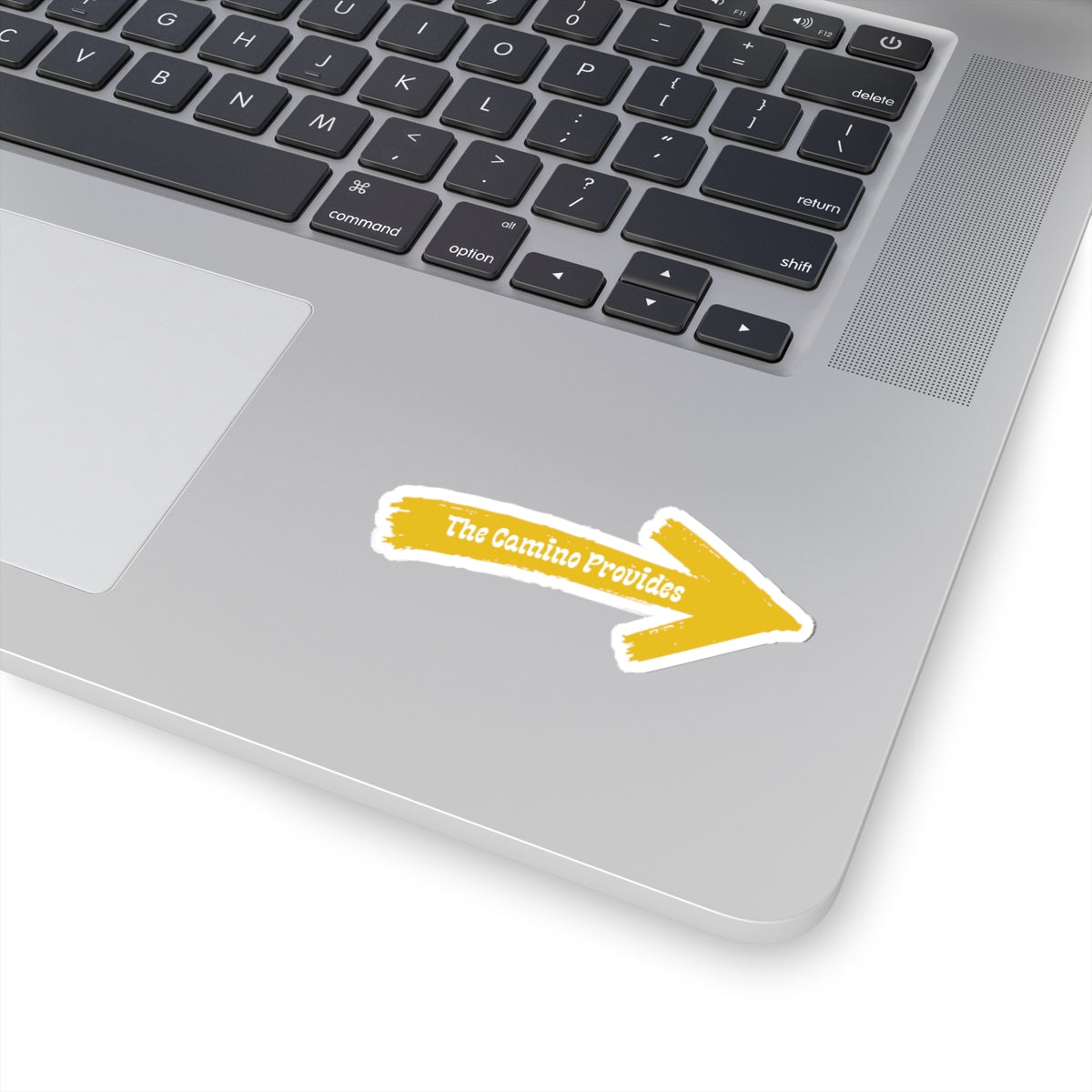 The Camino Provides Arrow Sticker- Camino de Santiago- Travel. Accessories, Gift for Travelers Pilgrims
