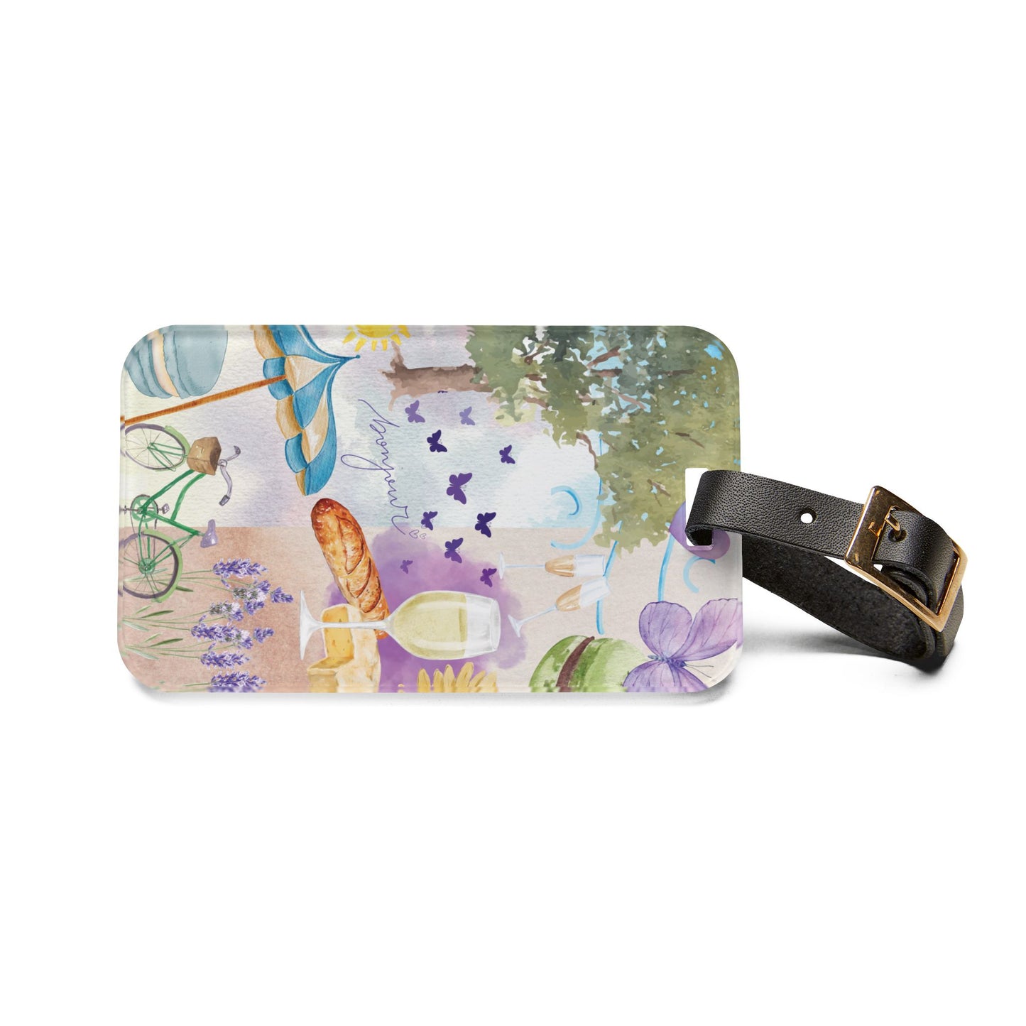 Provence France Travel Luggage Tag
