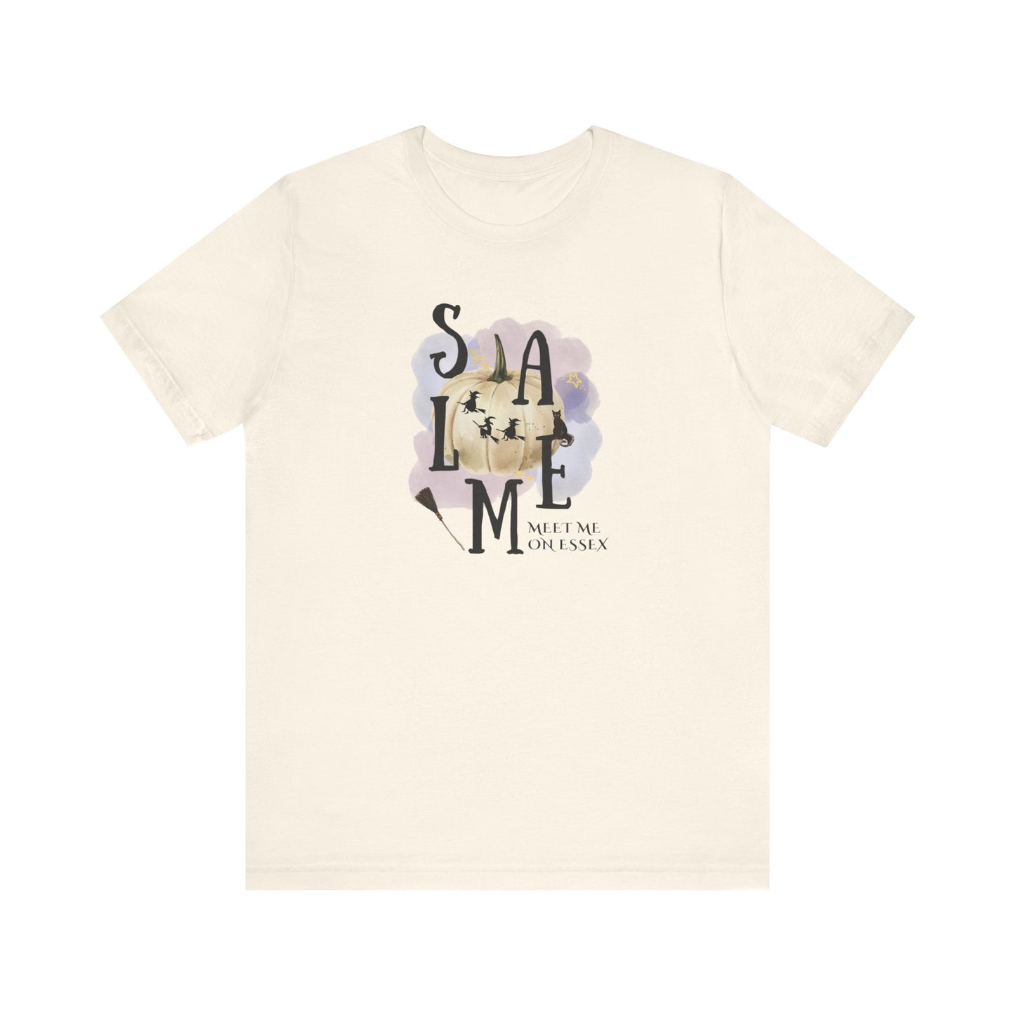 Salem Mass Witch Inspired Tee for Travel, Halloween, Autumn