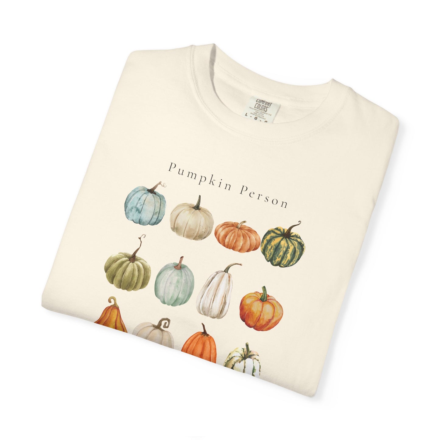 Pumpkin Person-Fall & Autumn-Inspired Pumpkin-Vibes Theme Fall T-Shirt, Graphic Tee