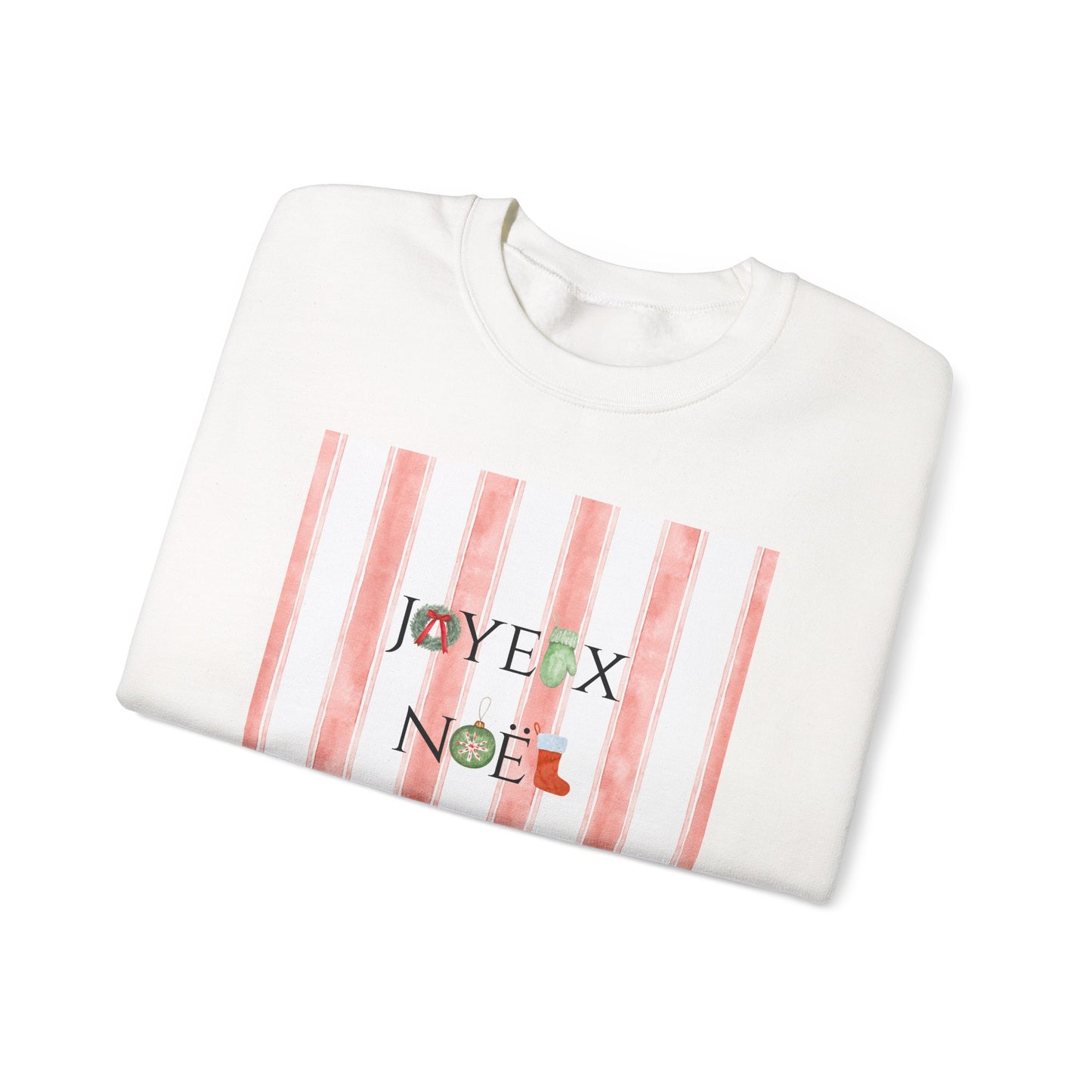 Joyeux Noel French-Inspired Christmas Crewneck