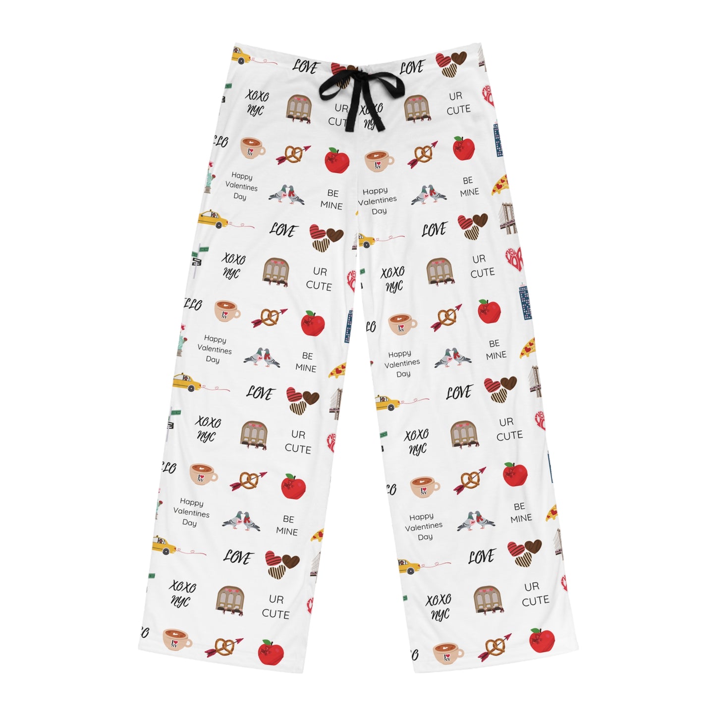 Men's New York City Valentines Day Inspired Pajama Pants